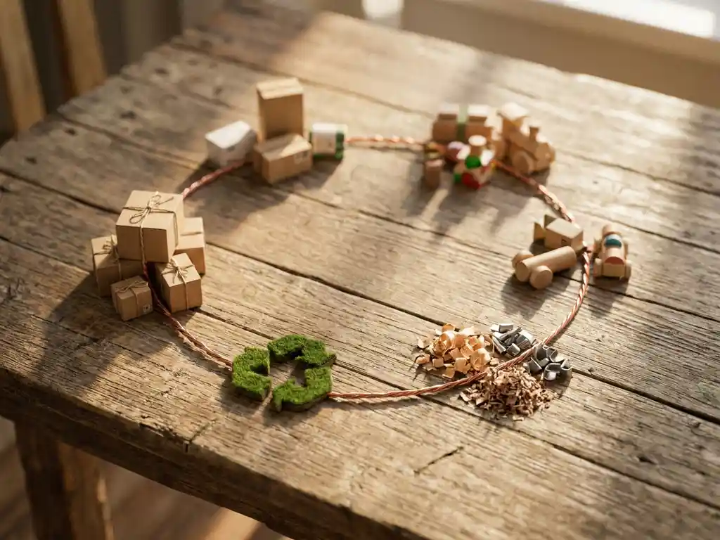 Miniature cardboard boxes